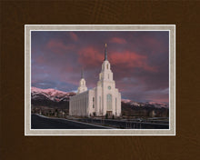 Load image into Gallery viewer, Layton Utah Pink Winter Sunset