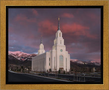 Load image into Gallery viewer, Layton Utah Pink Winter Sunset