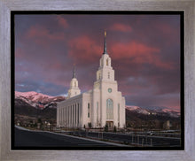 Load image into Gallery viewer, Layton Utah Pink Winter Sunset