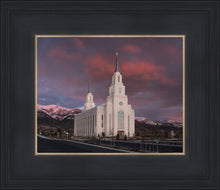 Load image into Gallery viewer, Layton Utah Pink Winter Sunset