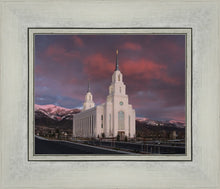 Load image into Gallery viewer, Layton Utah Pink Winter Sunset