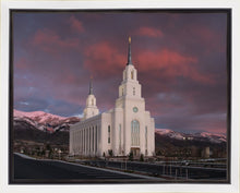 Load image into Gallery viewer, Layton Utah Pink Winter Sunset