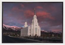 Load image into Gallery viewer, Layton Utah Pink Winter Sunset