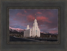 Load image into Gallery viewer, Layton Utah Pink Winter Sunset