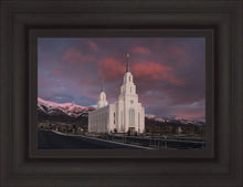 Load image into Gallery viewer, Layton Utah Pink Winter Sunset