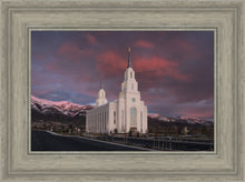 Load image into Gallery viewer, Layton Utah Pink Winter Sunset
