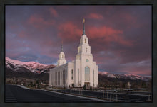Load image into Gallery viewer, Layton Utah Pink Winter Sunset