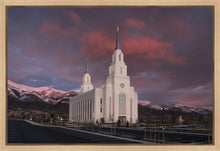 Load image into Gallery viewer, Layton Utah Pink Winter Sunset