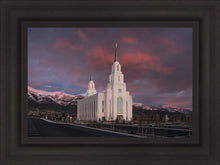 Load image into Gallery viewer, Layton Utah Pink Winter Sunset