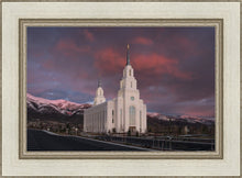 Load image into Gallery viewer, Layton Utah Pink Winter Sunset