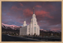 Load image into Gallery viewer, Layton Utah Pink Winter Sunset