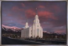 Load image into Gallery viewer, Layton Utah Pink Winter Sunset