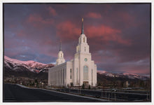 Load image into Gallery viewer, Layton Utah Pink Winter Sunset