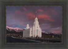 Load image into Gallery viewer, Layton Utah Pink Winter Sunset