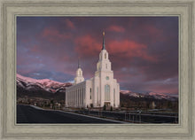 Load image into Gallery viewer, Layton Utah Pink Winter Sunset