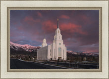 Load image into Gallery viewer, Layton Utah Pink Winter Sunset
