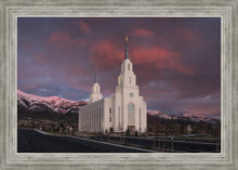 Load image into Gallery viewer, Layton Utah Pink Winter Sunset