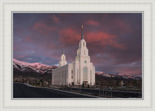 Load image into Gallery viewer, Layton Utah Pink Winter Sunset