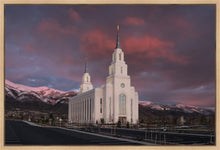 Load image into Gallery viewer, Layton Utah Pink Winter Sunset