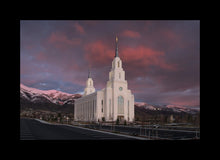 Load image into Gallery viewer, Layton Utah Pink Winter Sunset