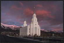 Load image into Gallery viewer, Layton Utah Pink Winter Sunset