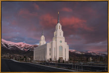 Load image into Gallery viewer, Layton Utah Pink Winter Sunset