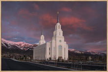 Load image into Gallery viewer, Layton Utah Pink Winter Sunset