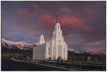 Load image into Gallery viewer, Layton Utah Pink Winter Sunset