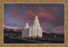 Load image into Gallery viewer, Layton Utah Pink Winter Sunset