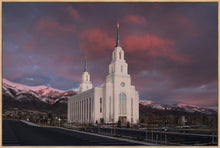 Load image into Gallery viewer, Layton Utah Pink Winter Sunset