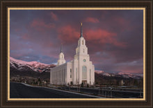 Load image into Gallery viewer, Layton Utah Pink Winter Sunset