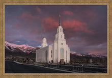 Load image into Gallery viewer, Layton Utah Pink Winter Sunset