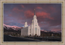 Load image into Gallery viewer, Layton Utah Pink Winter Sunset