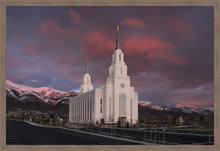 Load image into Gallery viewer, Layton Utah Pink Winter Sunset