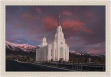 Load image into Gallery viewer, Layton Utah Pink Winter Sunset