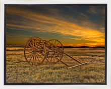 Load image into Gallery viewer, Handcart at Sunset