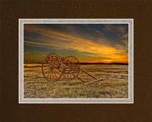 Load image into Gallery viewer, Handcart at Sunset