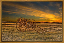 Load image into Gallery viewer, Handcart at Sunset
