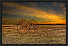 Load image into Gallery viewer, Handcart at Sunset