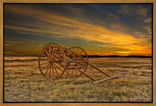 Load image into Gallery viewer, Handcart at Sunset