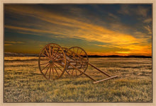 Load image into Gallery viewer, Handcart at Sunset