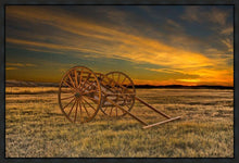 Load image into Gallery viewer, Handcart at Sunset