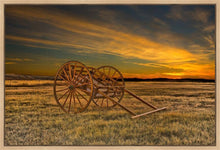 Load image into Gallery viewer, Handcart at Sunset
