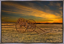 Load image into Gallery viewer, Handcart at Sunset