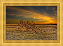 Load image into Gallery viewer, Handcart at Sunset