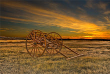 Load image into Gallery viewer, Handcart at Sunset