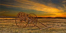 Load image into Gallery viewer, Handcart at Sunset