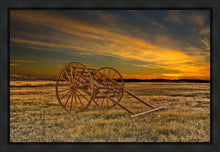 Load image into Gallery viewer, Handcart at Sunset