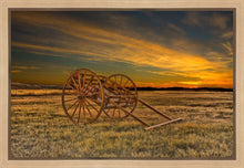 Load image into Gallery viewer, Handcart at Sunset