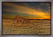 Load image into Gallery viewer, Handcart at Sunset